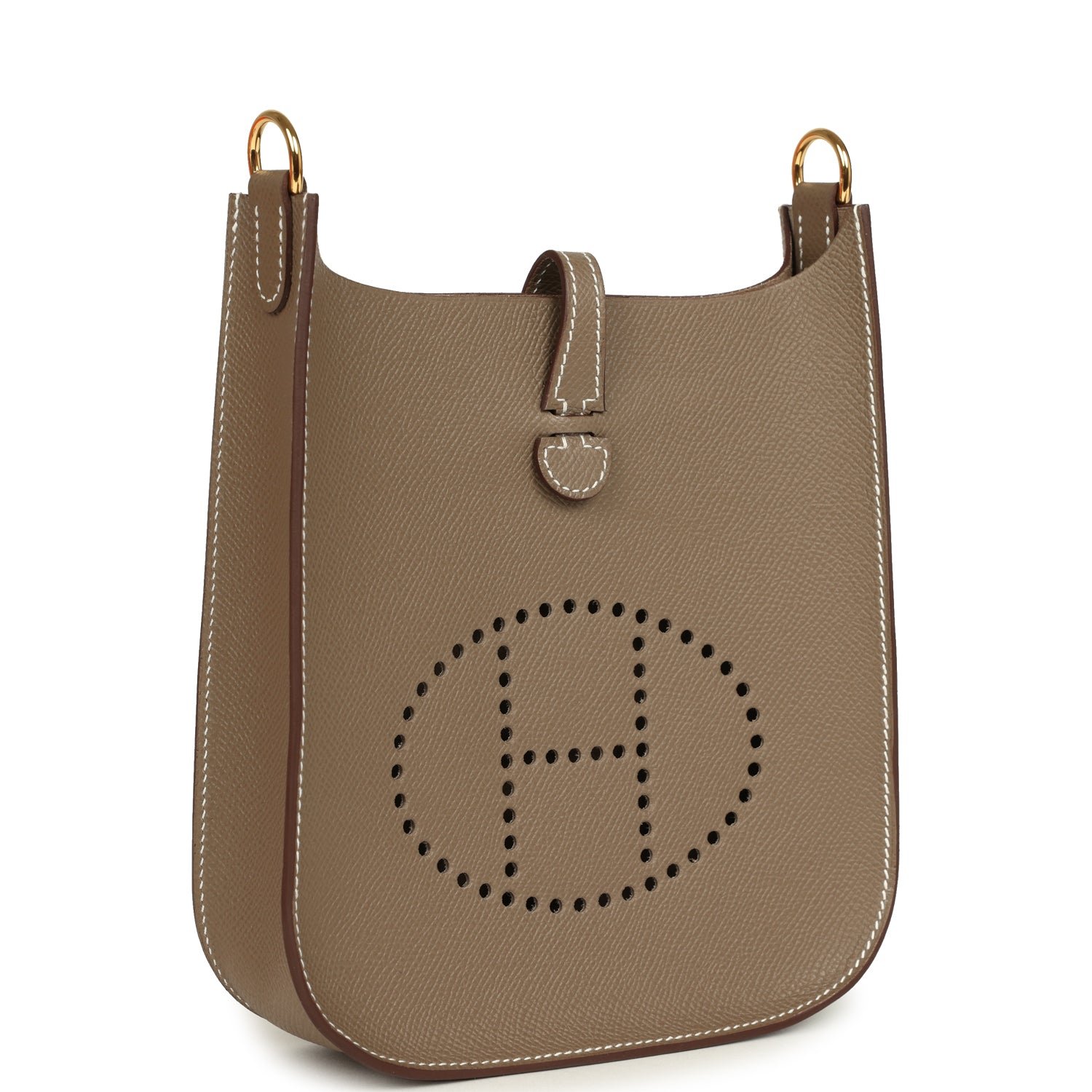 Hermes Evelyne Sellier TPM Etoupe Epsom Gold Hardware - Image 2