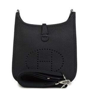 Hermes Evelyne 23 Caban Clemence Palladium Hardware