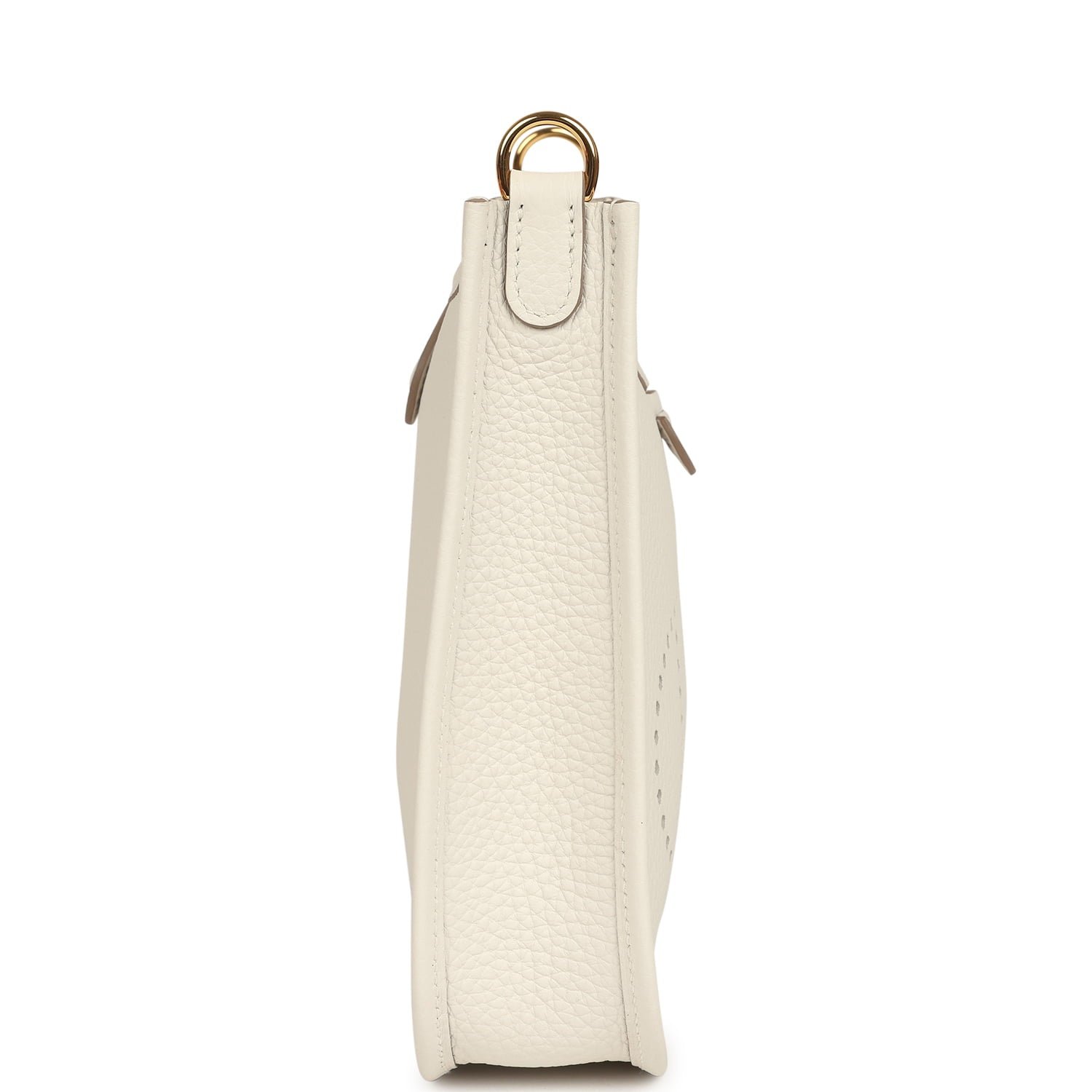 Hermes Evelyne TPM Gris Pale Clemence Gold Hardware - Image 3