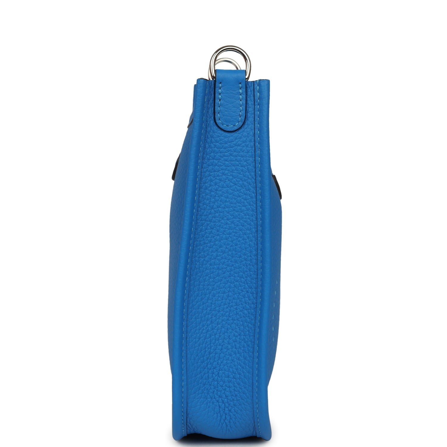 Hermes Evelyne TPM New Bleu Hydra Clemence Palladium Hardware - Image 3