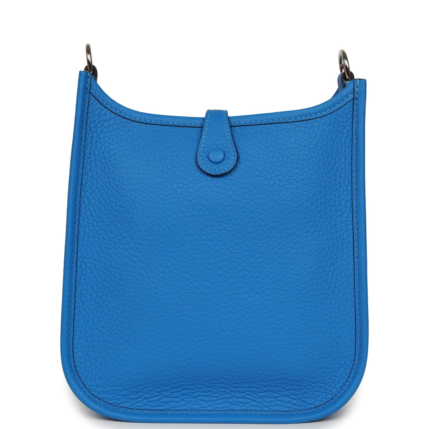 Hermes Evelyne TPM New Bleu Hydra Clemence Palladium Hardware - Image 4