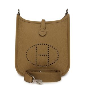 Hermes Evelyne TPM Dune Clemence Palladium Hardware