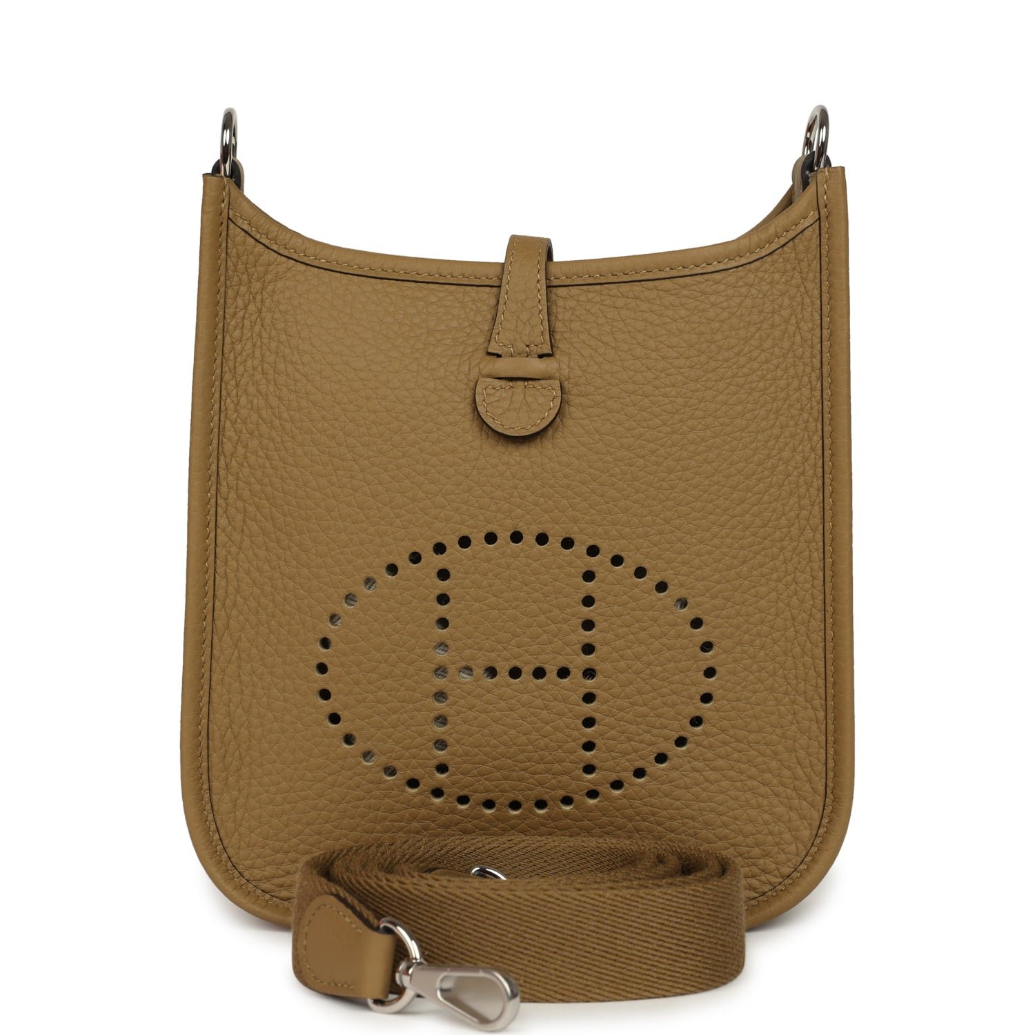 Hermes Evelyne TPM Dune Clemence Palladium Hardware