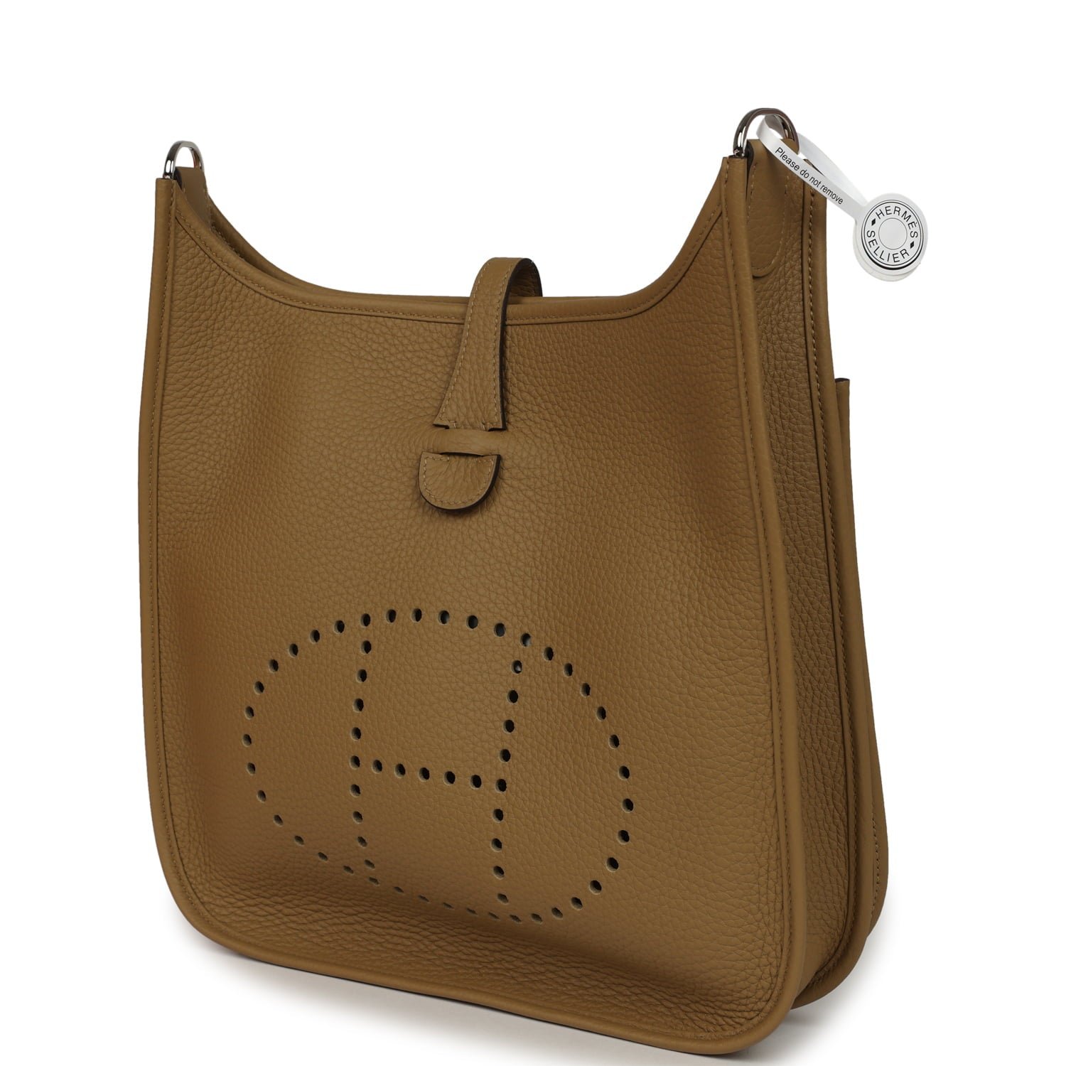 Hermes Evelyne III PM Dune Clemence Palladium Hardware - Image 5