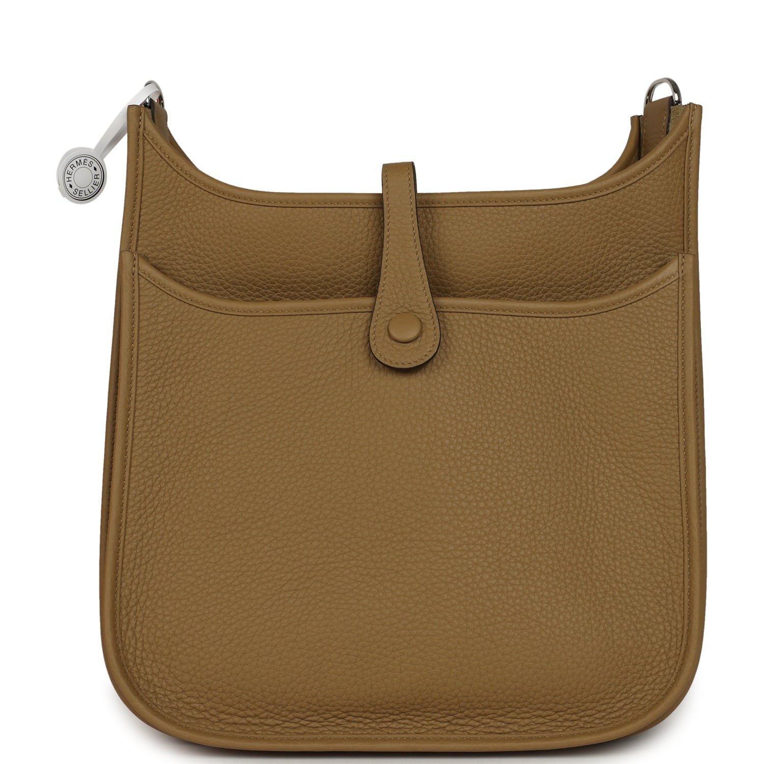 Hermes Evelyne III PM Dune Clemence Palladium Hardware - Image 4