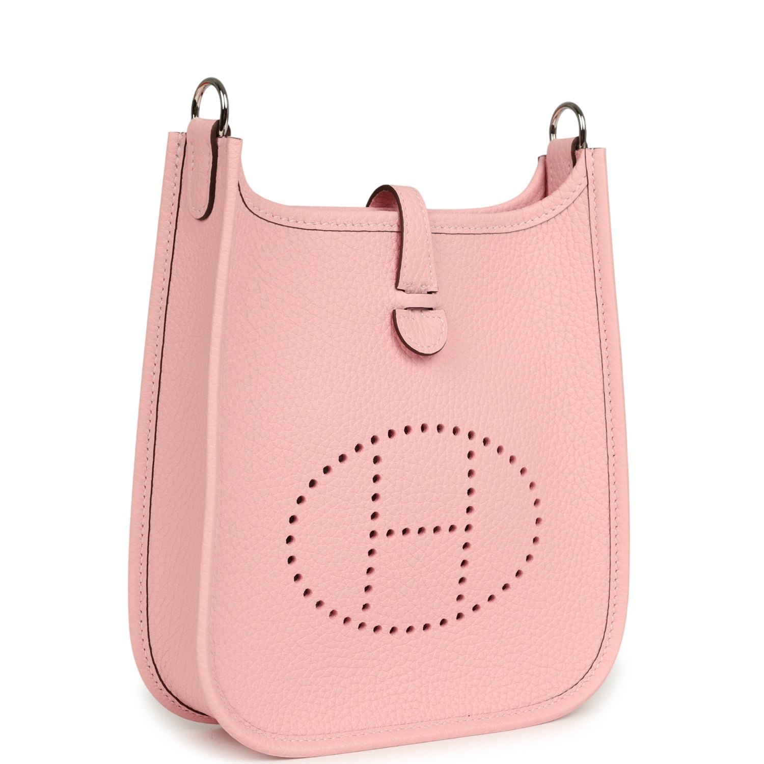 Hermes Evelyne TPM Rose Sakura Clemence Palladium Hardware - Image 2
