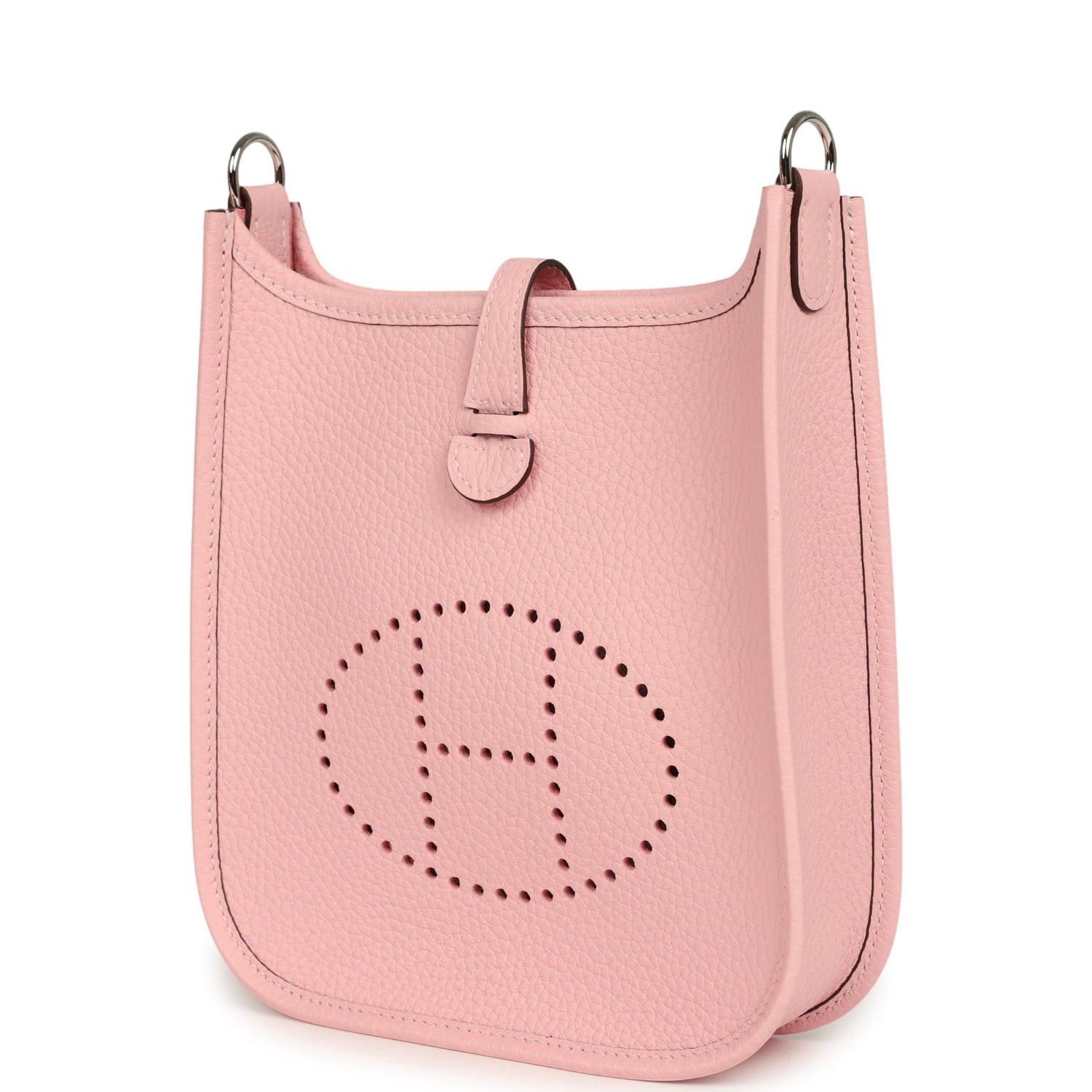 Hermes Evelyne TPM Rose Sakura Clemence Palladium Hardware - Image 5