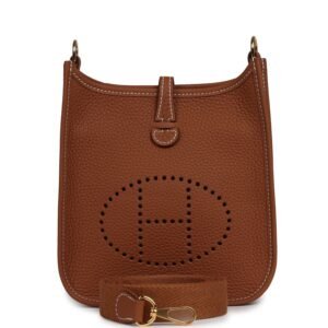 Hermes Evelyne TPM Gold Clemence Gold Hardware