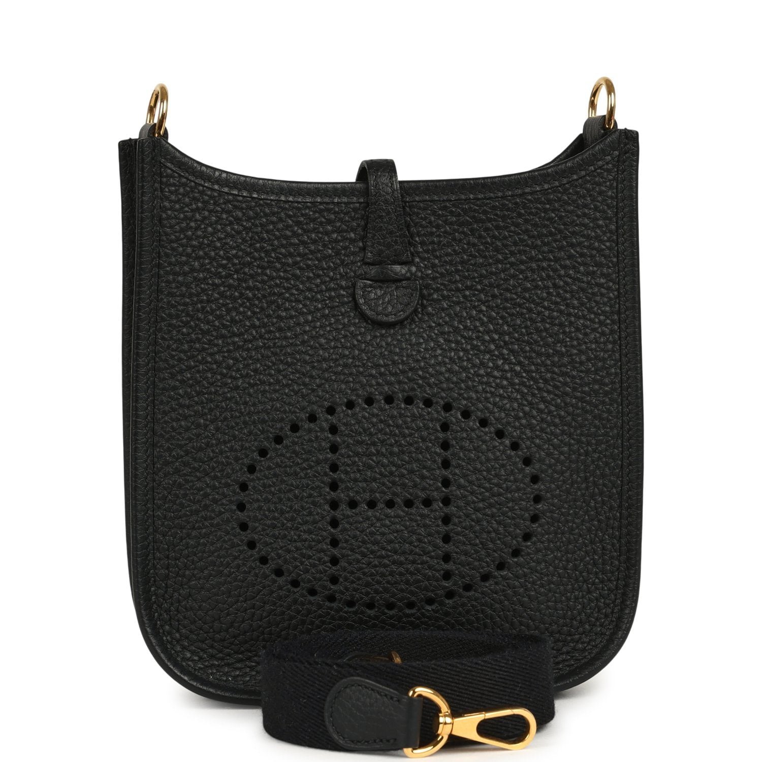 Hermes Evelyne TPM Black Clemence Gold Hardware (MAC-H-E-260805-2-QS)