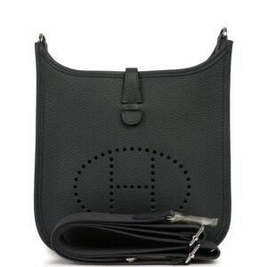 Hermes Evelyne 23 Gris Misty Clemence Palladium Hardware