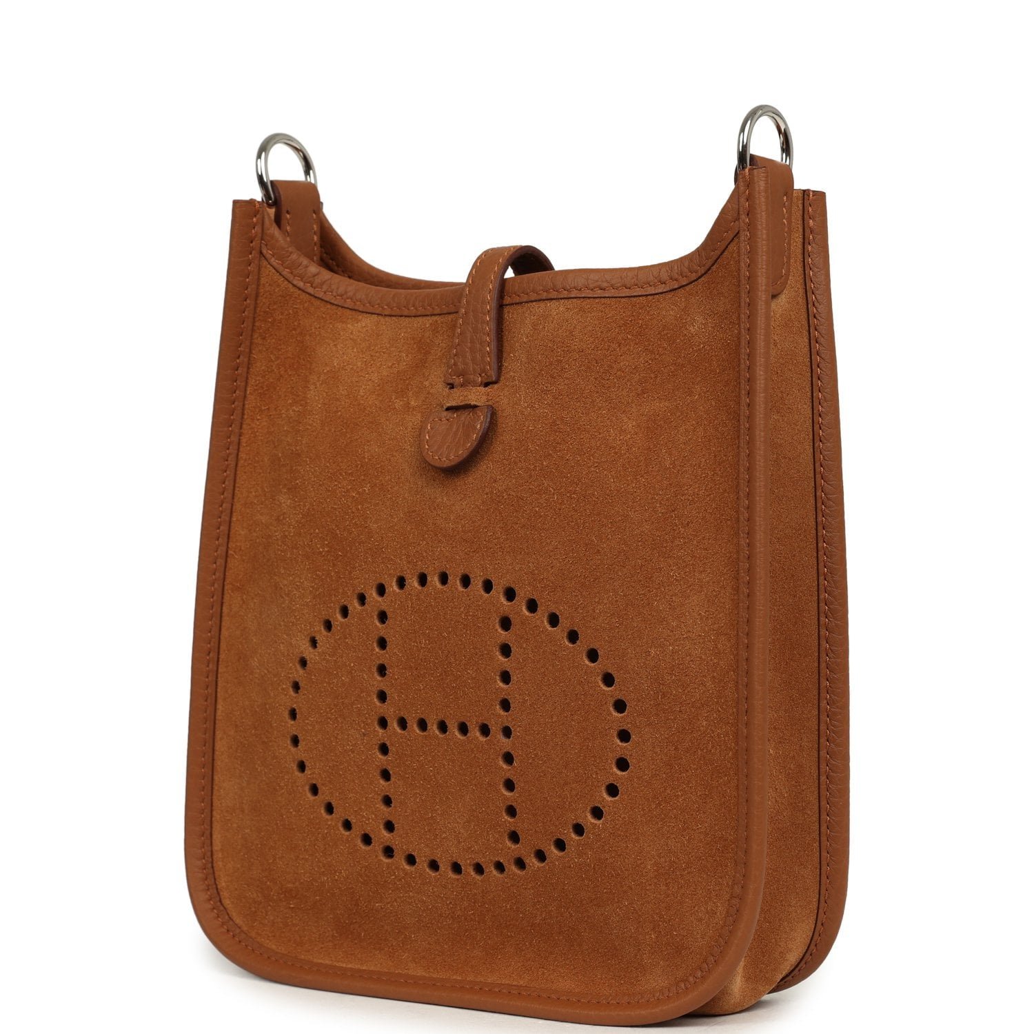 Hermes Evelyne TPM Chamois Grizzly, Gold Clemence Palladium Hardware - Image 5