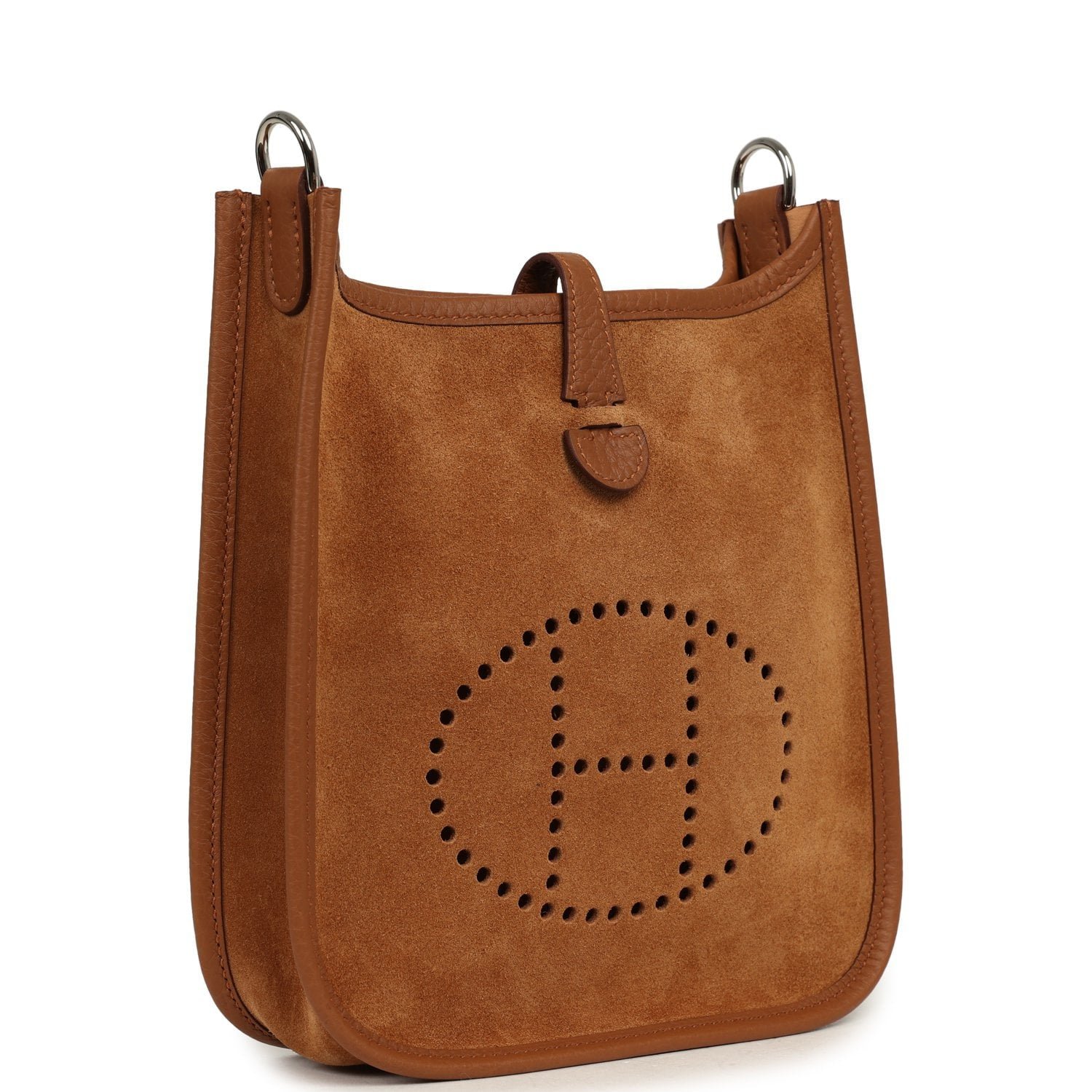Hermes Evelyne TPM Chamois Grizzly, Gold Clemence Palladium Hardware - Image 2