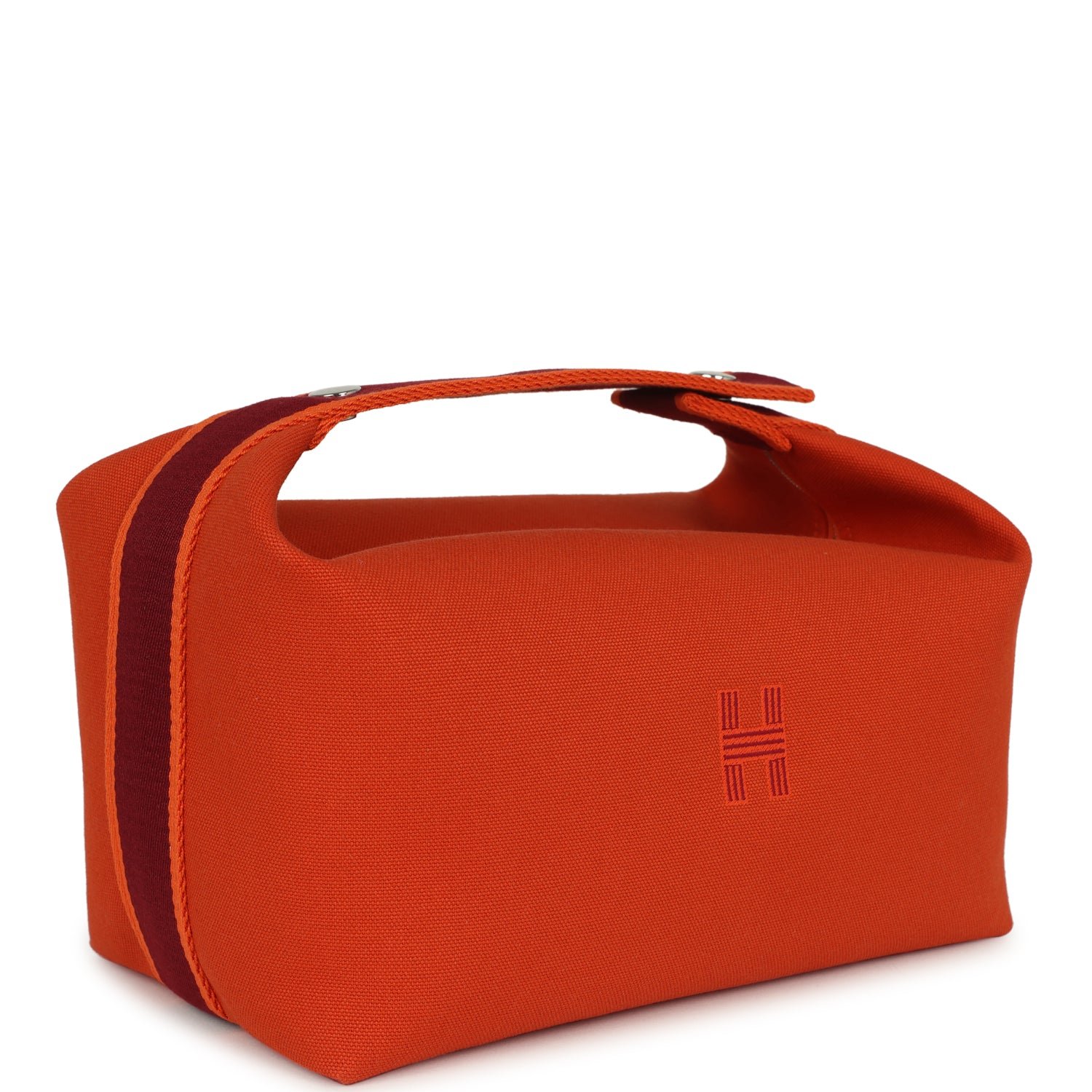 Hermes Bride A Brac GM Feu Canvas Palladium Hardware - Image 2