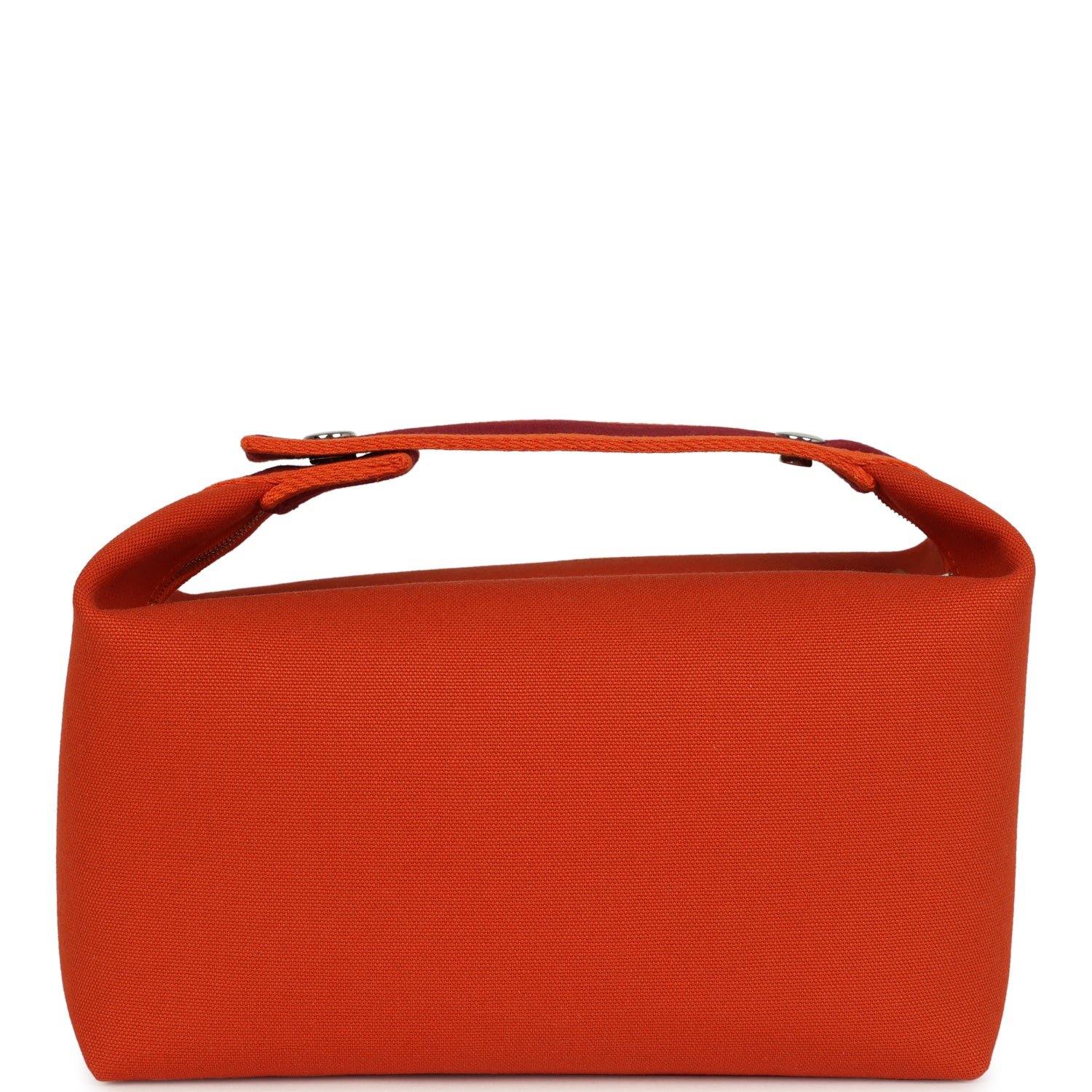 Hermes Bride A Brac GM Feu Canvas Palladium Hardware - Image 5