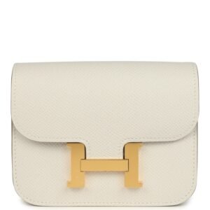 Hermes Constance Slim Wallet Craie Epsom Gold Hardware (MAC-H-FBSLG-250917-5-MB)
