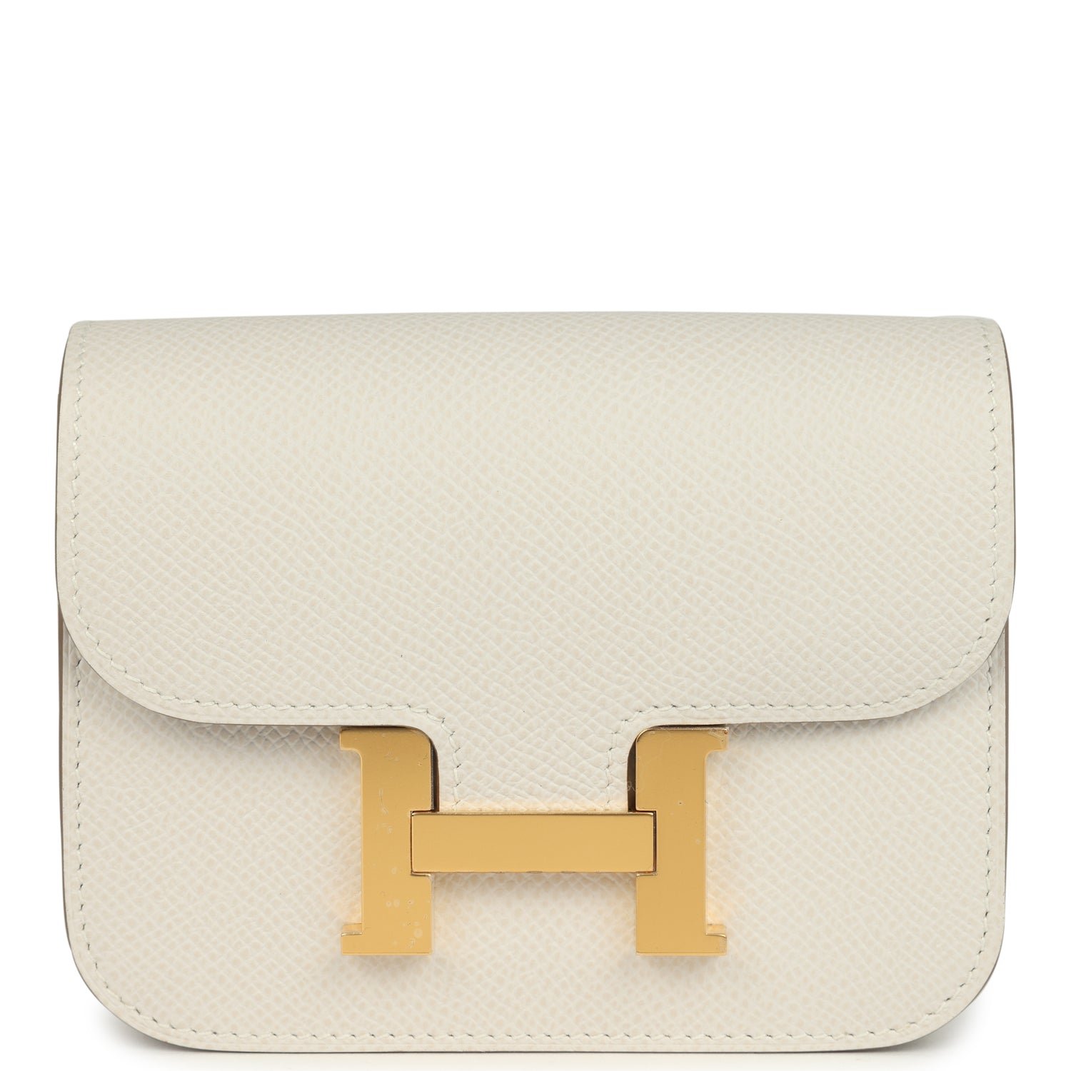 Hermes Constance Slim Wallet Craie Epsom Gold Hardware (MAC-H-FBSLG-250917-5-MB)