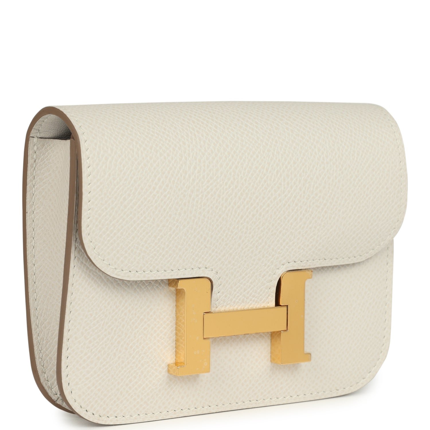 Hermes Constance Slim Wallet Craie Epsom Gold Hardware (MAC-H-FBSLG-250917-5-MB) - Image 2