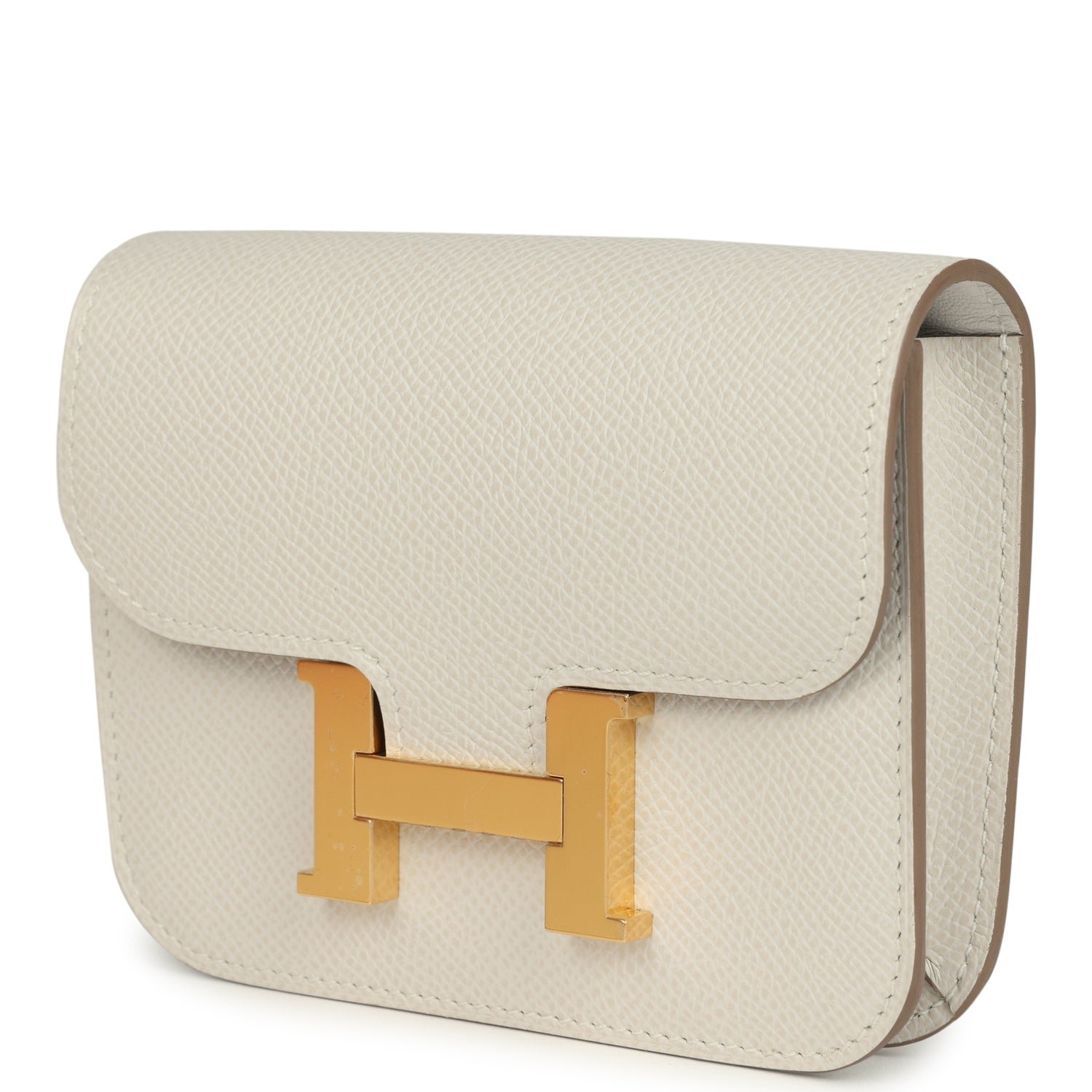 Hermes Constance Slim Wallet Craie Epsom Gold Hardware (MAC-H-FBSLG-250917-5-MB) - Image 5