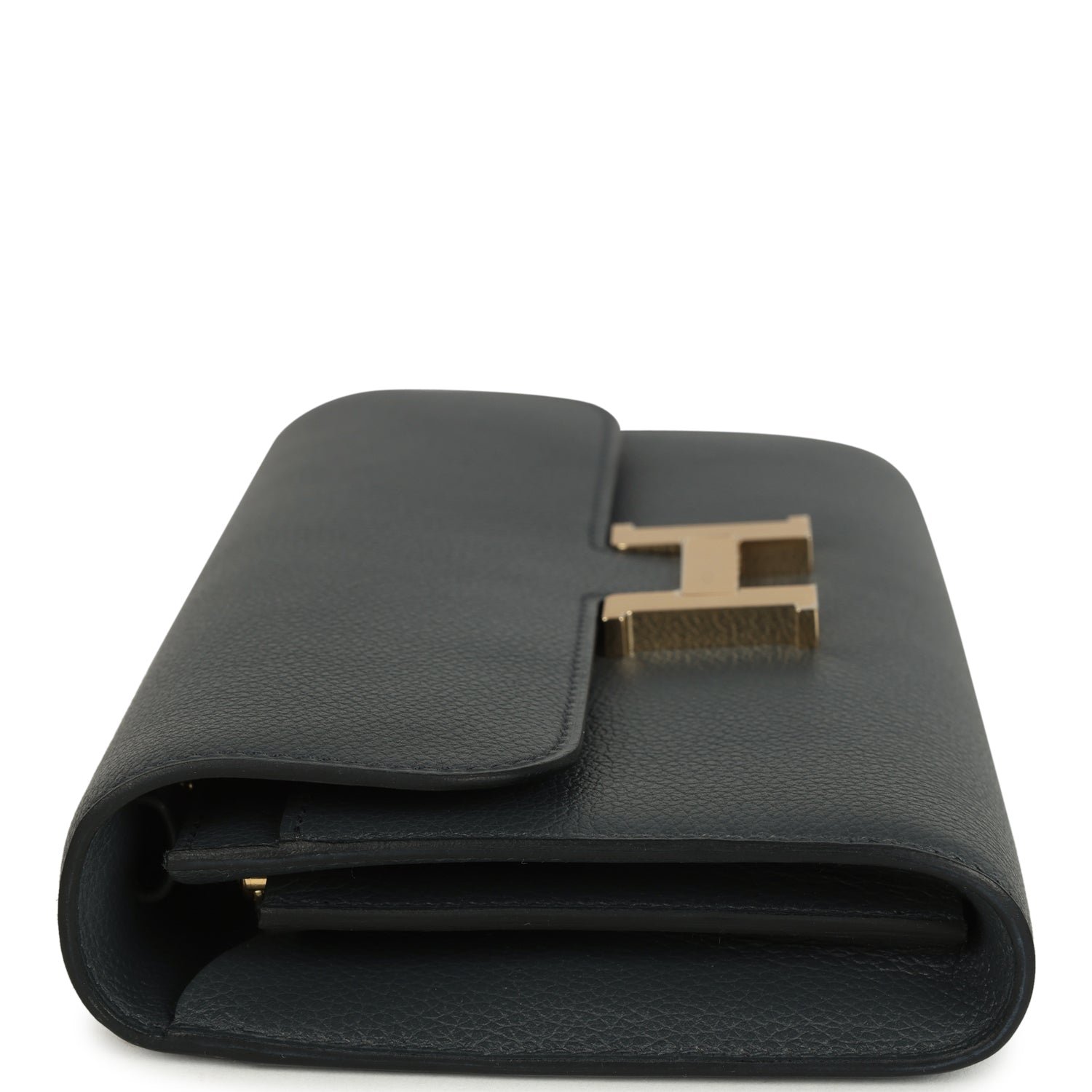 Hermes Constance Wallet To Go Gris Misty Evercolor Permabrass Hardware - Image 3