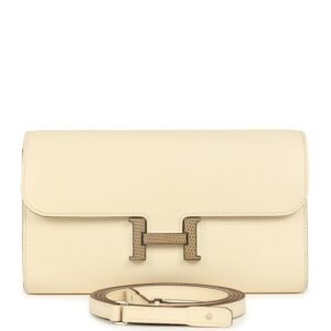 Hermes Constance Wallet To Go Nata Epsom Marquette Palladium Hardware