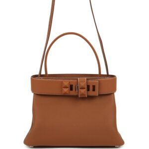 Hermes Medor Bag Gold Togo and Swift Palladium Hardware