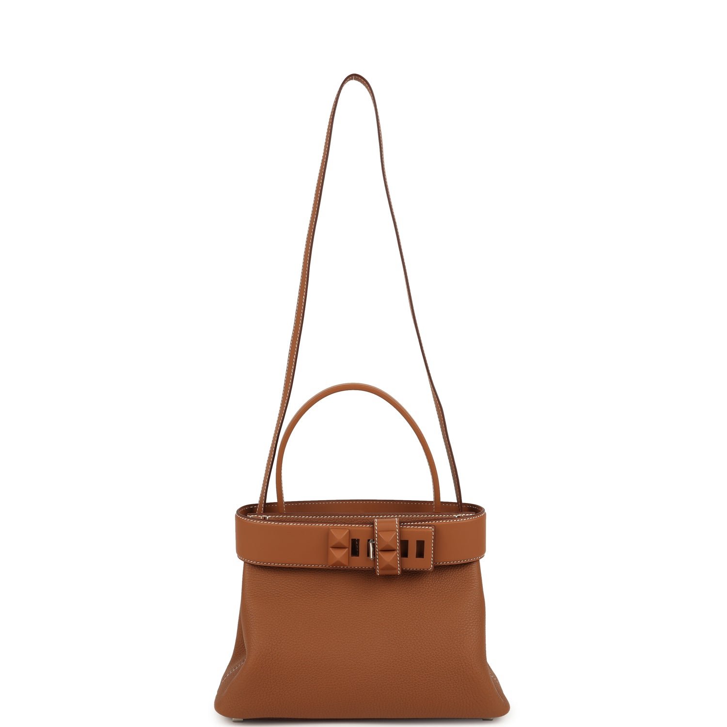 Hermes Medor Bag Gold Togo and Swift Palladium Hardware - Image 2