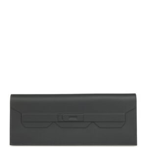 Hermes Shadow Birkin Clutch Ardoise Swift