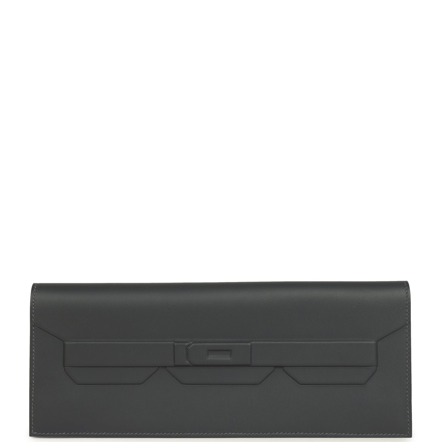 Hermes Shadow Birkin Clutch Ardoise Swift