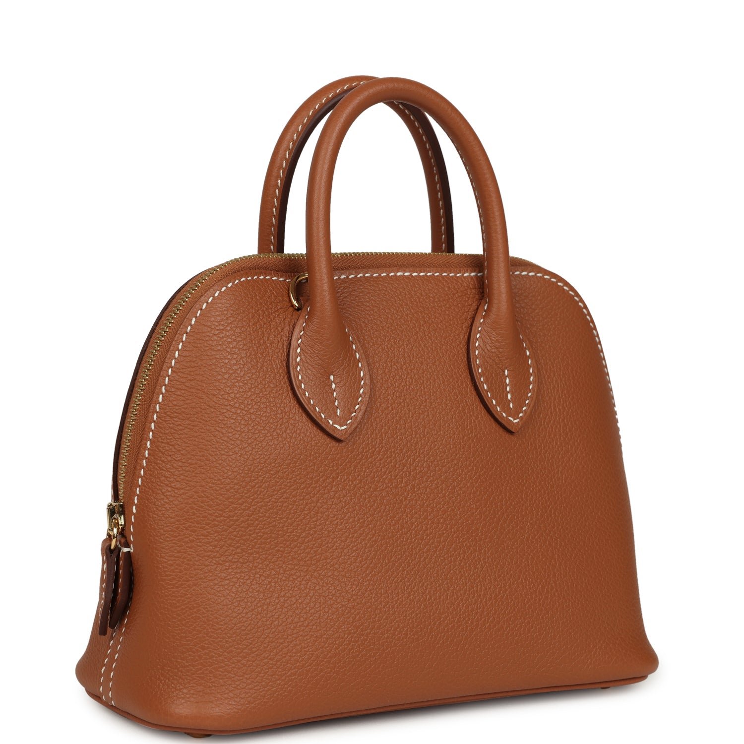 Hermes 1923 Bolide Mini Gold Evercolor Gold Hardware - Image 2
