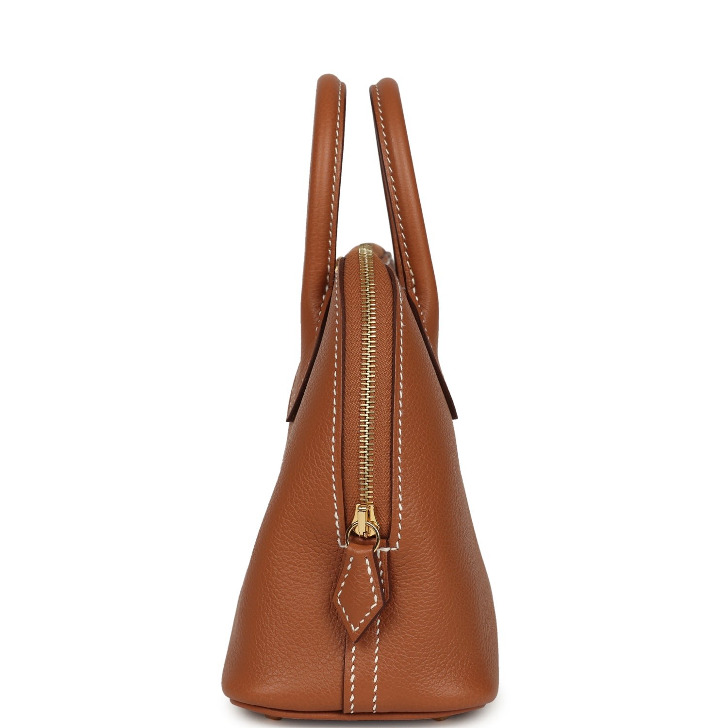 Hermes 1923 Bolide Mini Gold Evercolor Gold Hardware - Image 3
