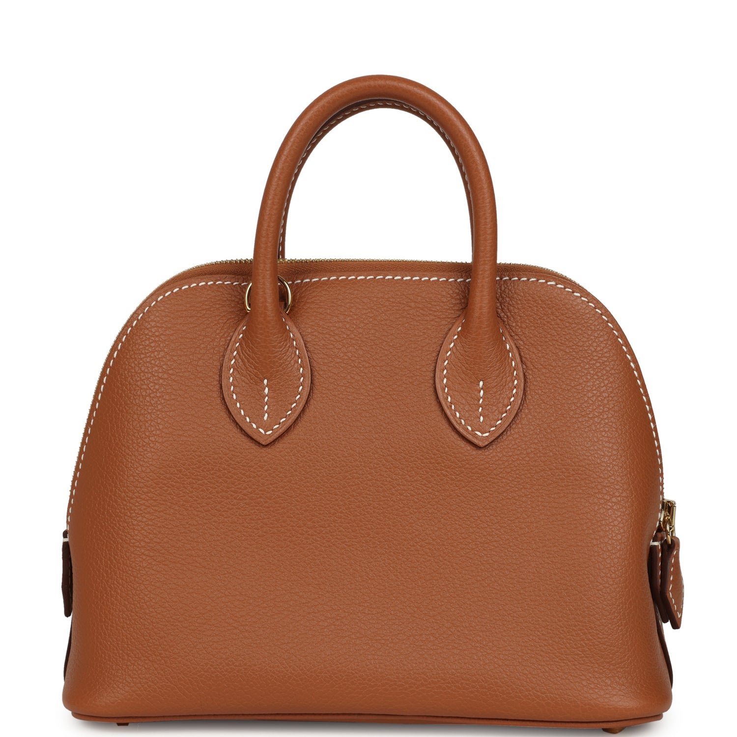 Hermes 1923 Bolide Mini Gold Evercolor Gold Hardware - Image 4
