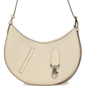 Hermes P'tit Arcon Bag Craie Togo and Swift Palladium Hardware
