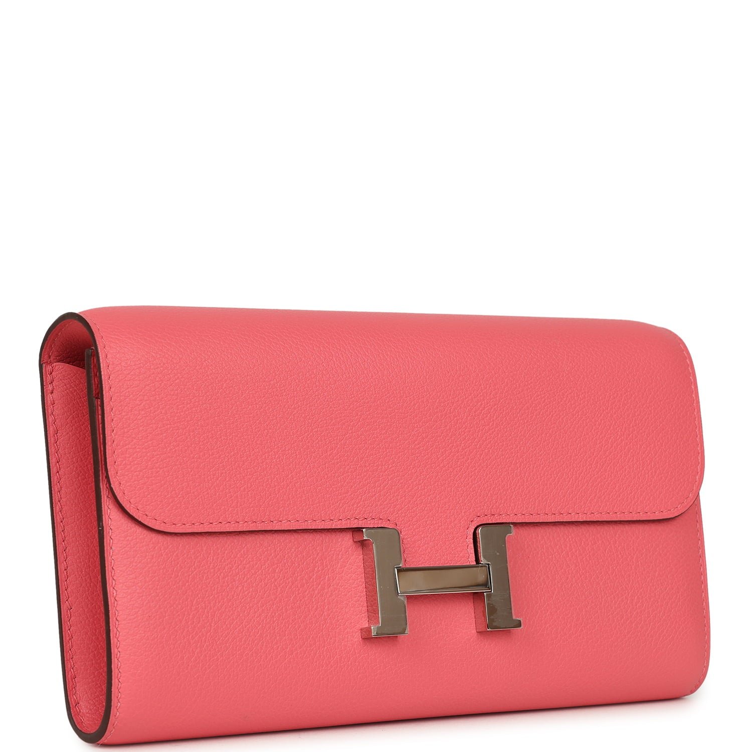 Hermes Constance Wallet To Go Rose Azalee Evercolor Palladium Hardware (MAC-H-FBSLG-260408-2) - Image 2