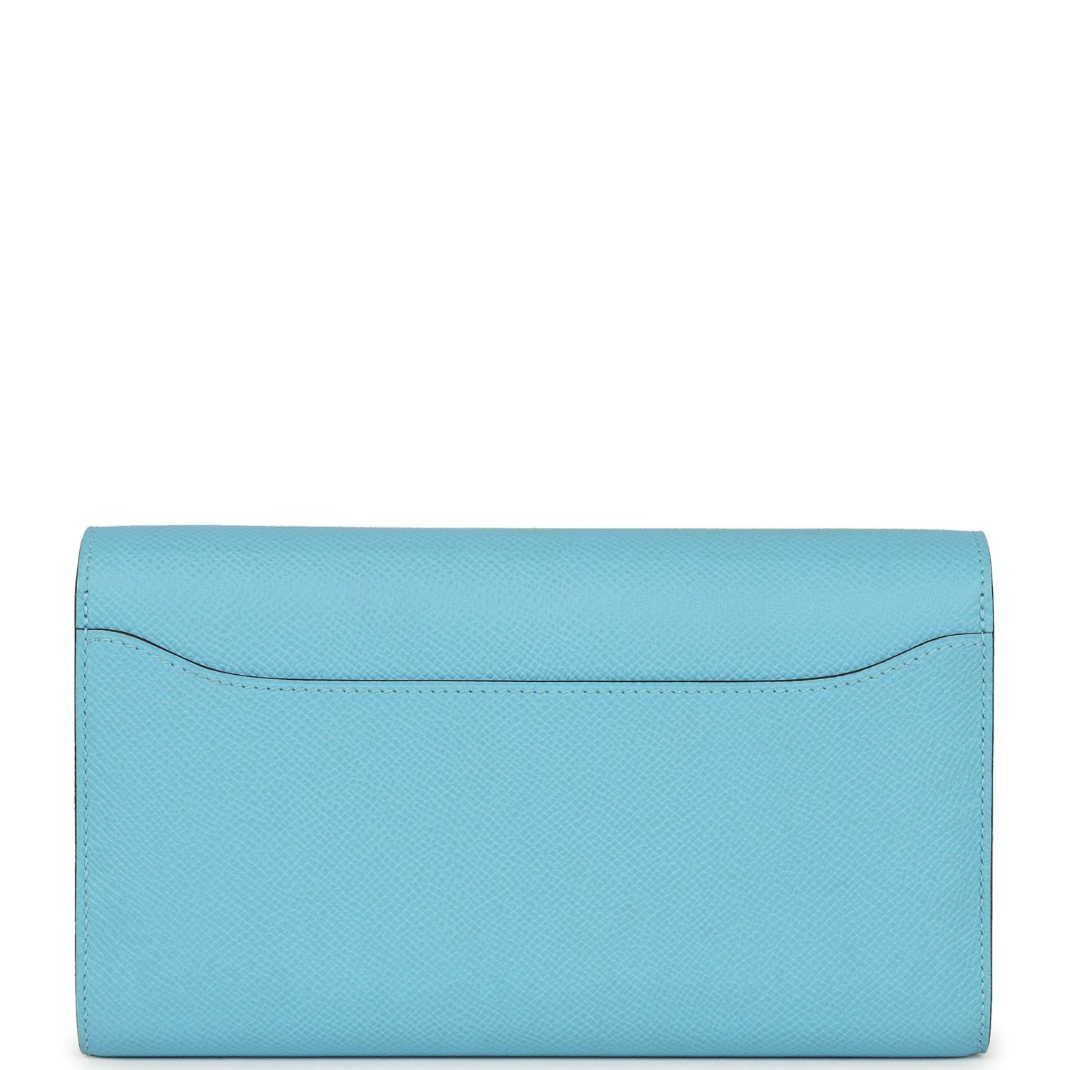 Hermes Constance Wallet To Go Celeste Epsom Gold Hardware - Image 4