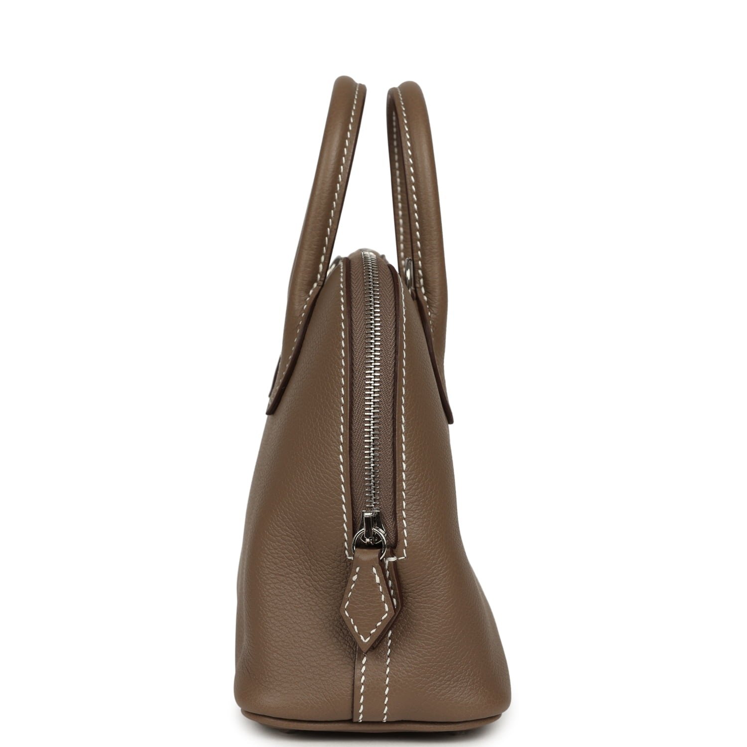 Hermes 1923 Bolide Mini Etoupe Evercolor Palladium Hardware - Image 3