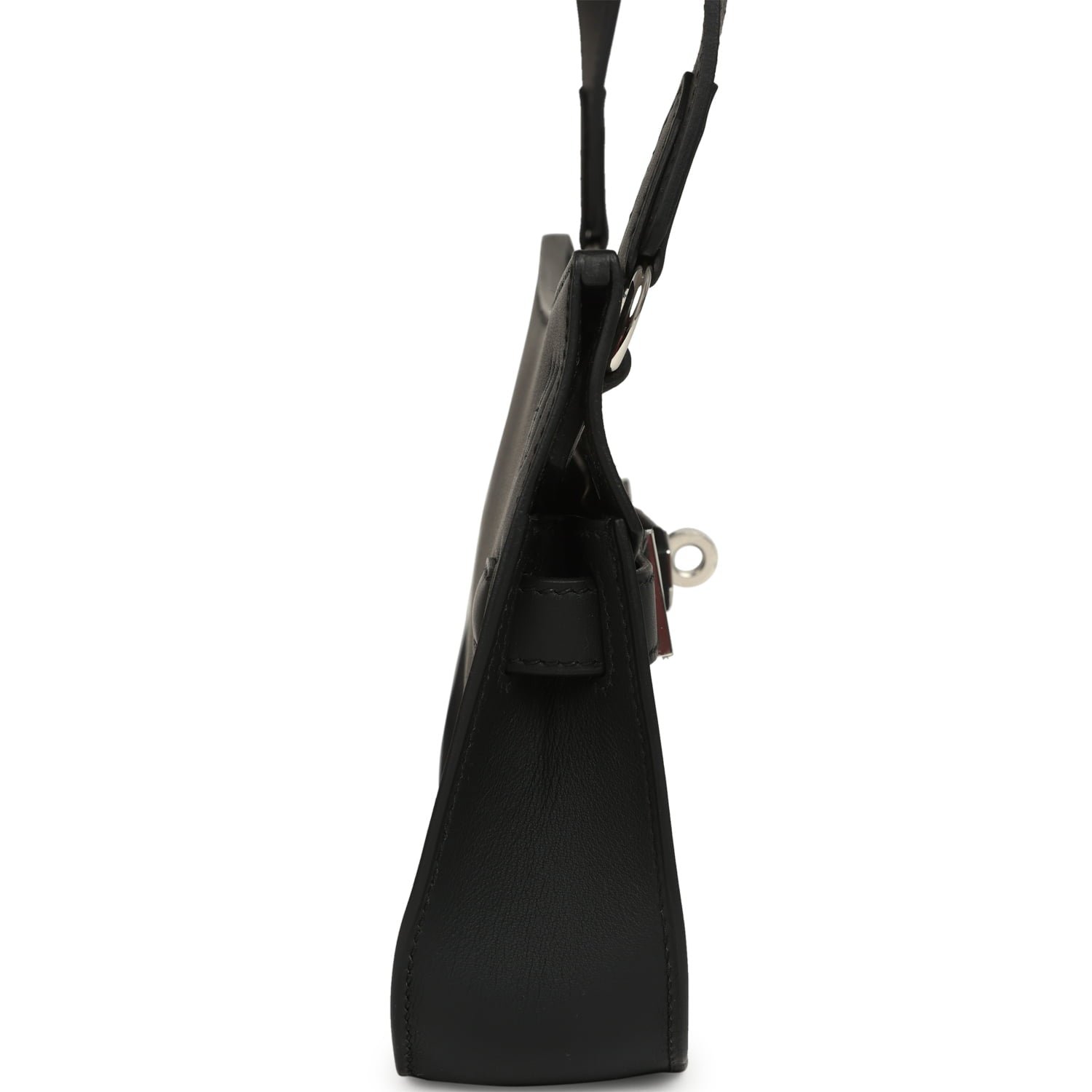 Hermes Jypsiere Mini Black Swift Palladium Hardware - Image 3