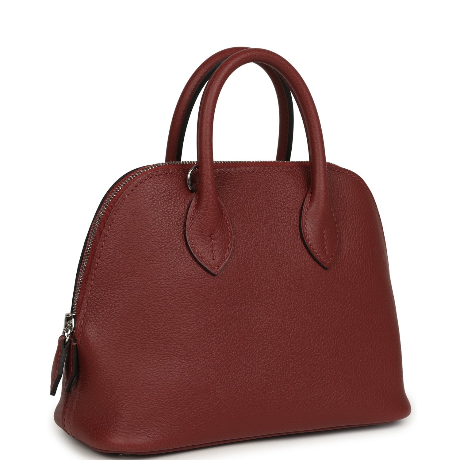 Hermes 1923 Bolide Mini Rouge H Evercolor Palladium Hardware - Image 2