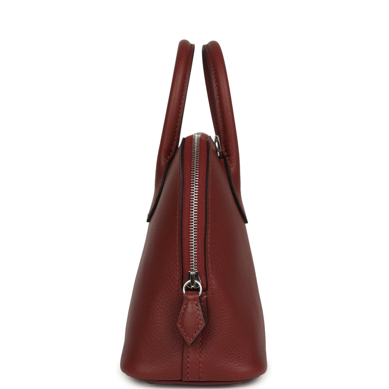 Hermes 1923 Bolide Mini Rouge H Evercolor Palladium Hardware - Image 3