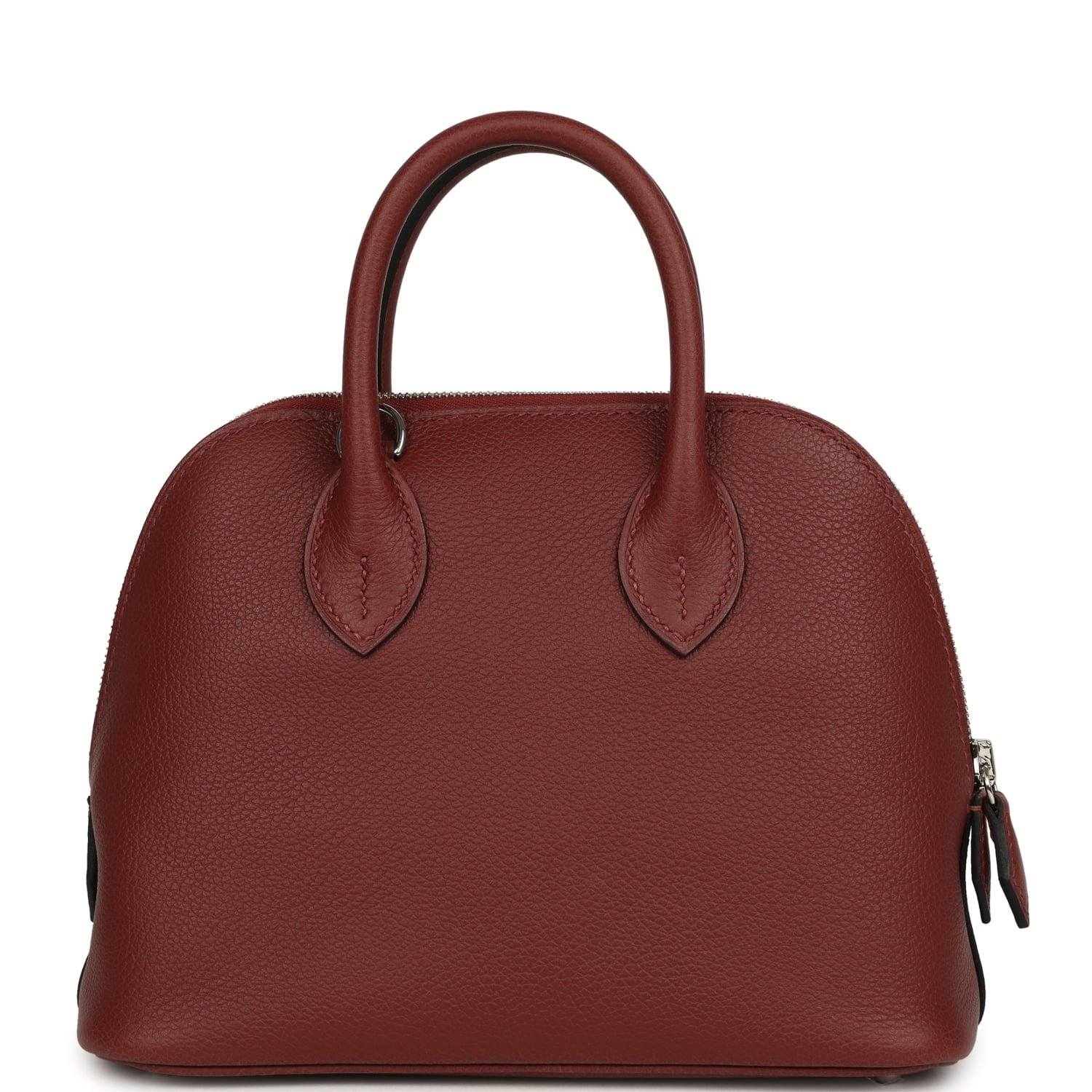 Hermes 1923 Bolide Mini Rouge H Evercolor Palladium Hardware - Image 4