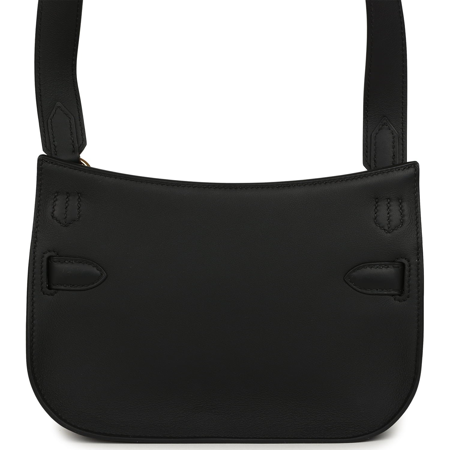 Hermes Mini Jypsiere Black Swift Gold Hardware - Image 4