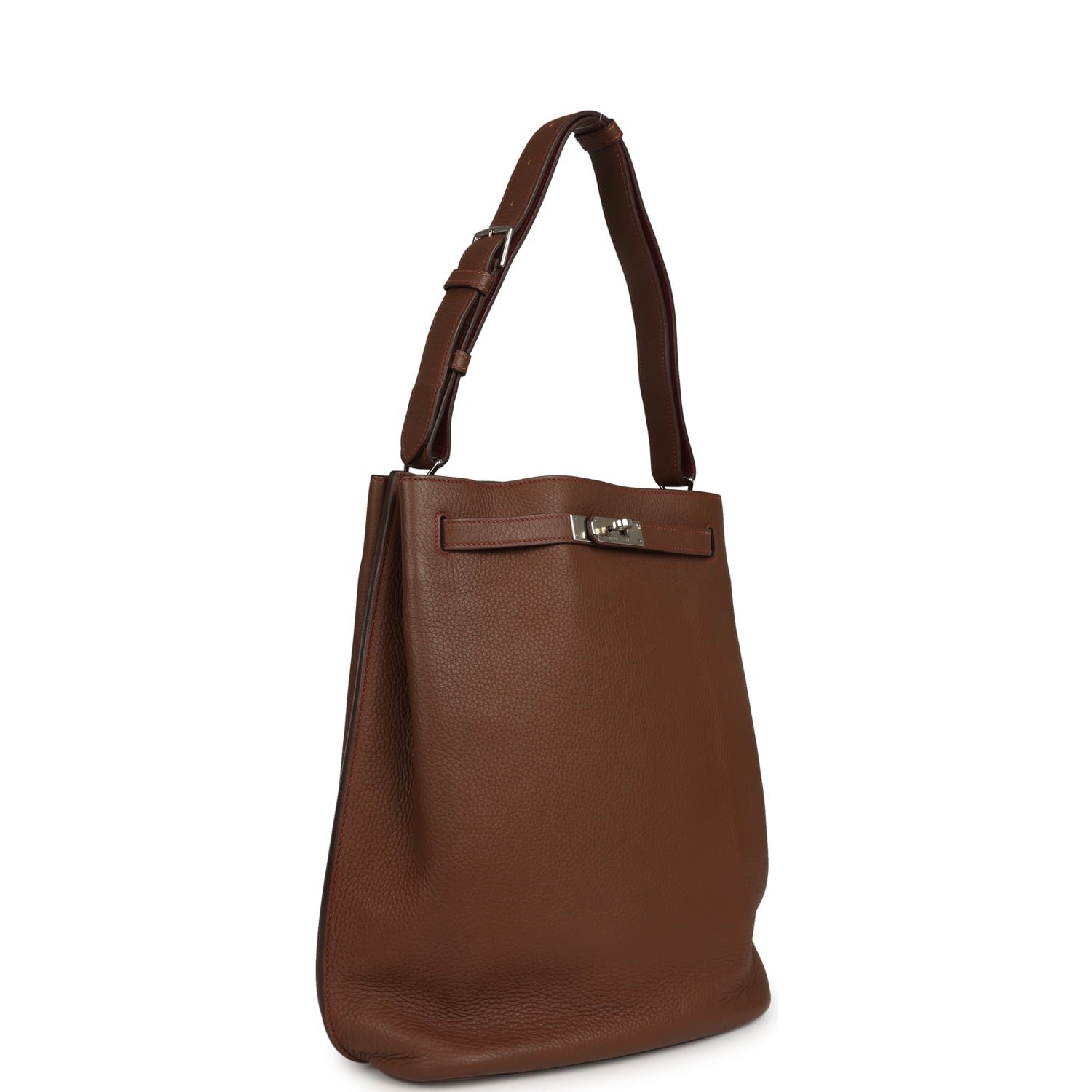 Hermes So Kelly 26 Alezan Verso Togo Palladium Hardware - Image 2