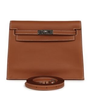 Hermes Kelly Danse Gold Swift Palladium Hardware