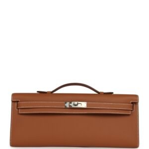 Hermes Kelly Cut Gold Swift Palladium Hardware