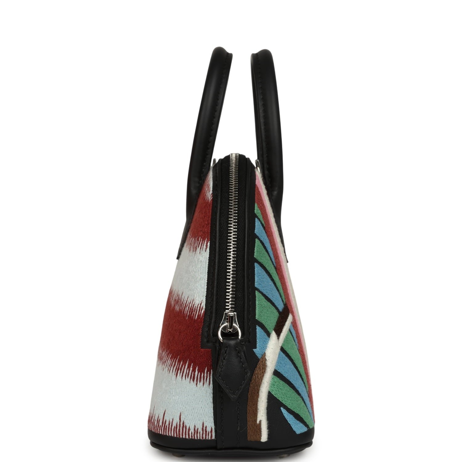 Hermes Mini 1923 "La Selle Imaginaire" Bolide Black Swift Palladium Hardware - Image 3