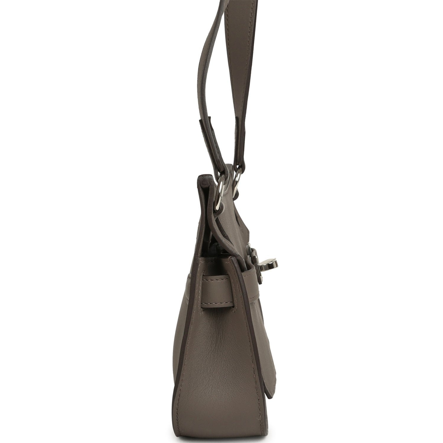 Hermes Jypsiere Mini Gris Meyer Swift Palladium Hardware - Image 3