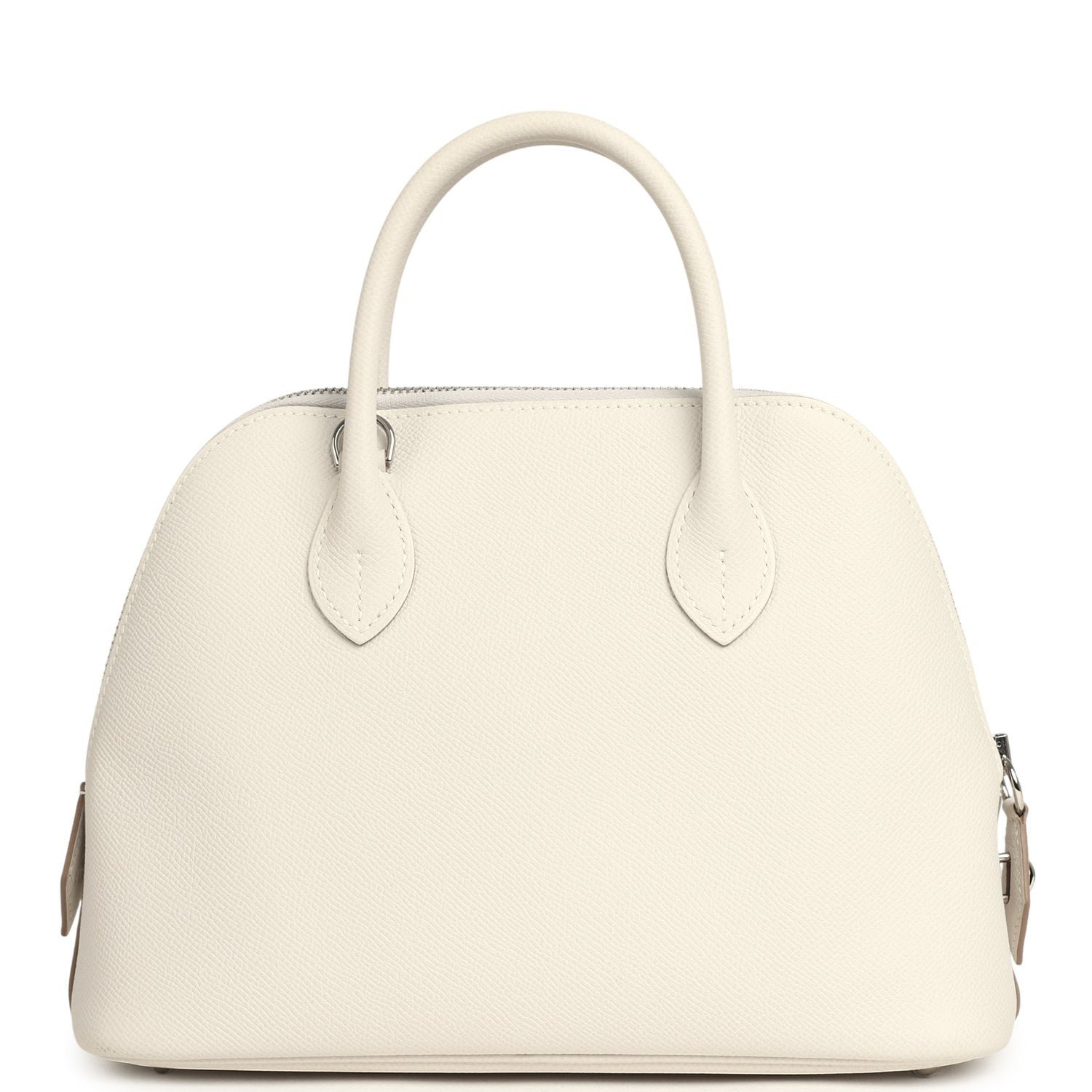 Hermes 1923 Bolide 25 Gris Pale Epsom Palladium Hardware - Image 4