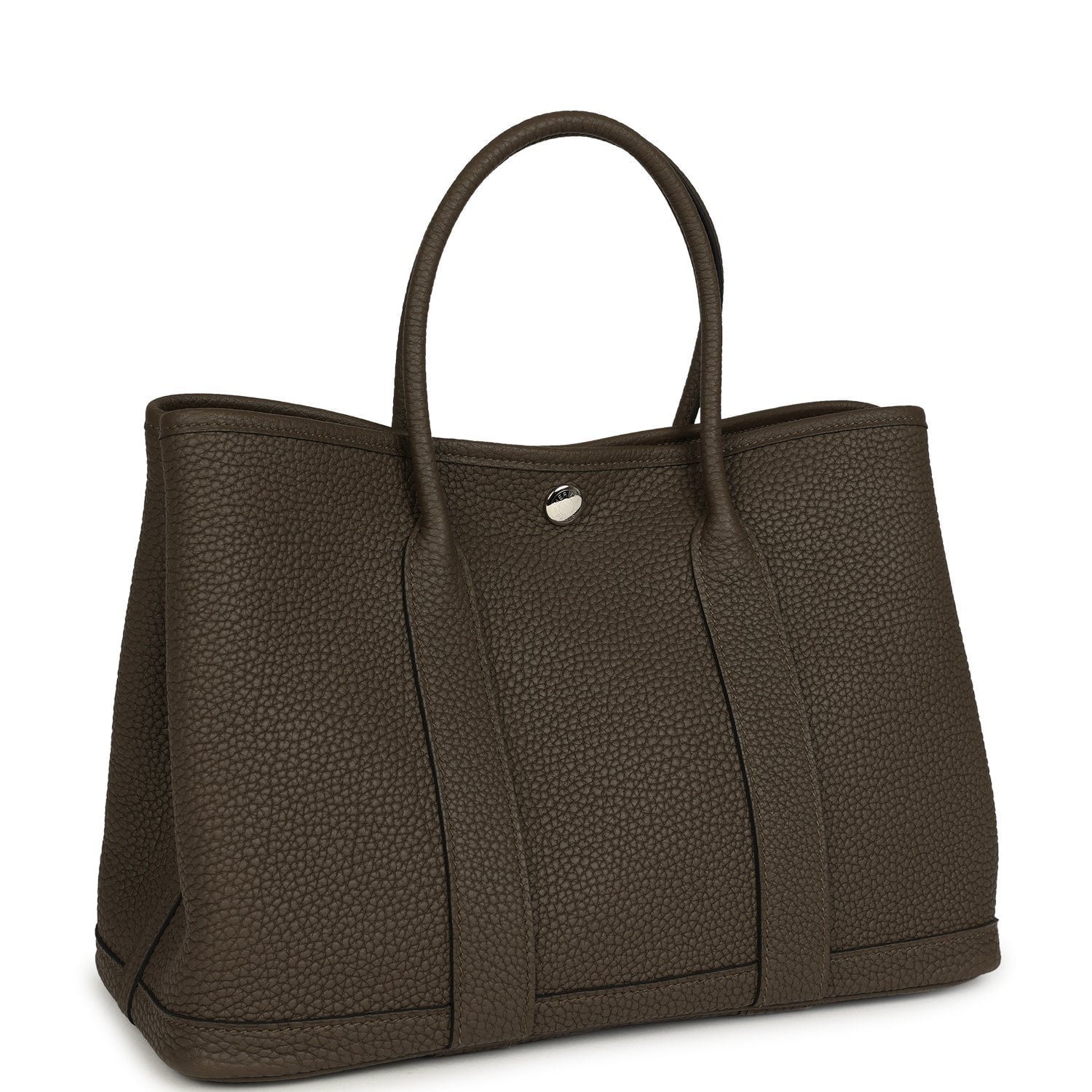 Hermes Garden Party 30 Vert Loden Negonda Palladium Hardware - Image 2