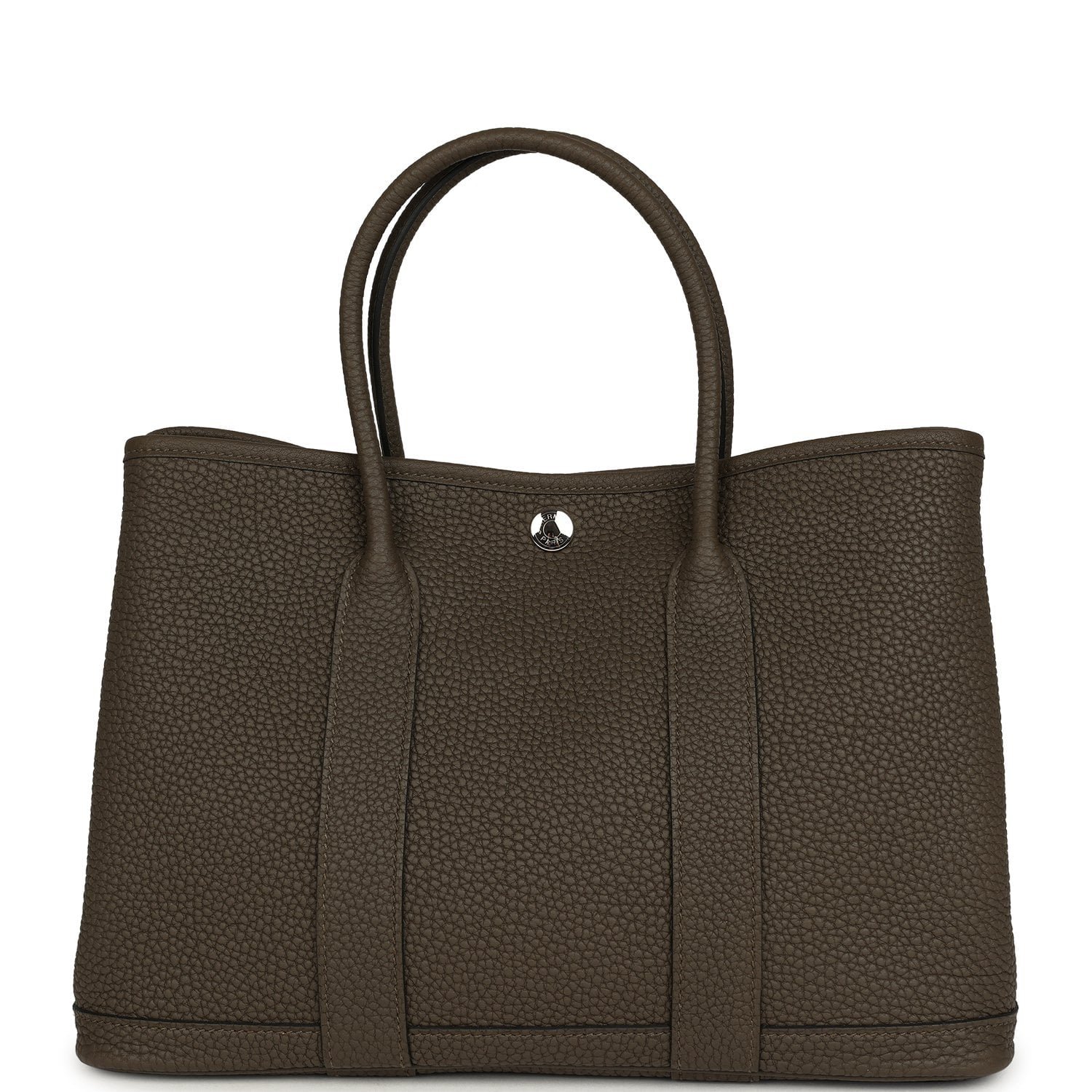 Hermes Garden Party 30 Vert Loden Negonda Palladium Hardware - Image 4