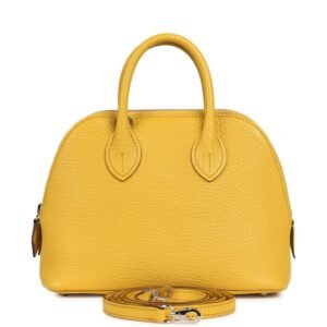 Hermès 1923 Bolide Mini Sun Chevre Mysore Palladium Hardware