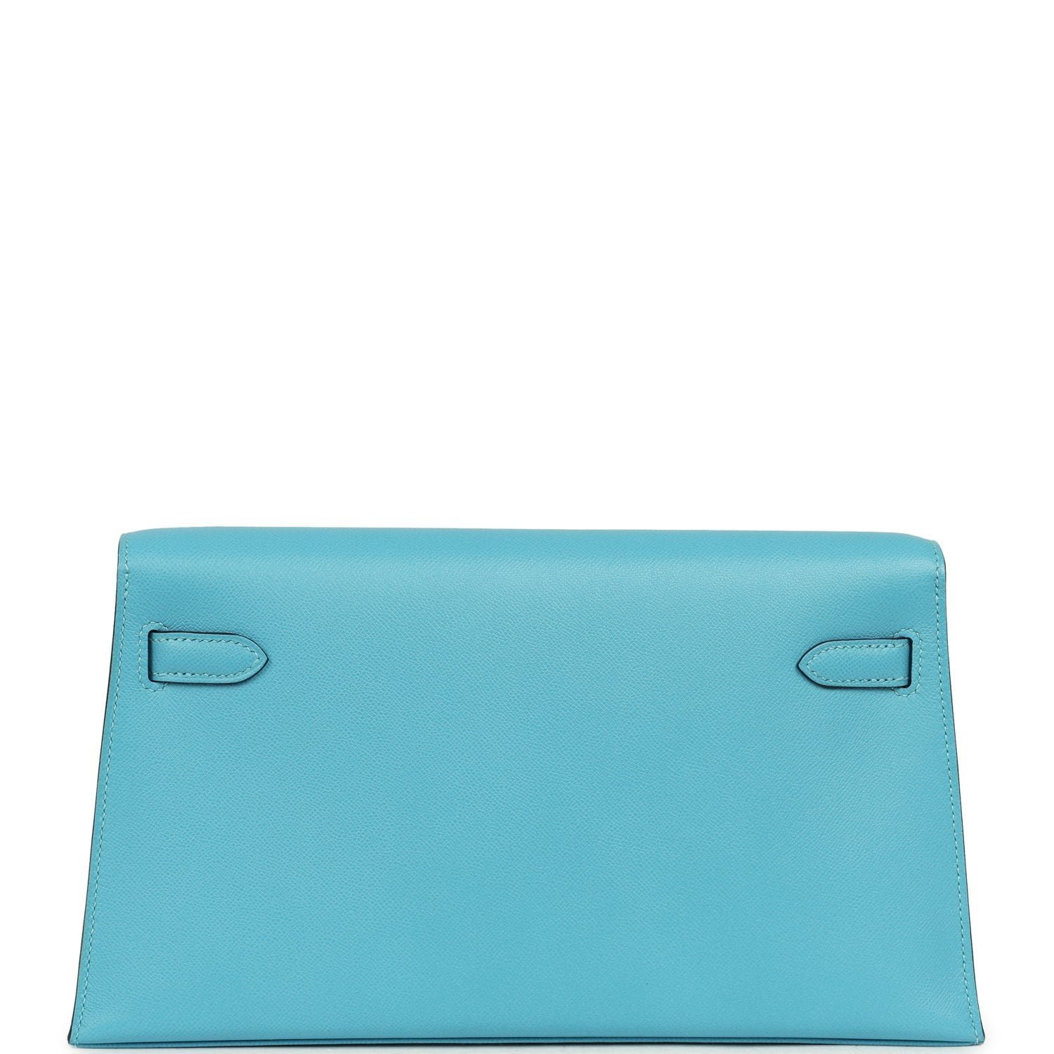 Hermes Kelly Elan Bleu Du Nord Madame Palladium Hardware - Image 4